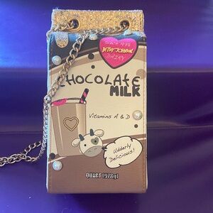 Betsey Johnson Chocolate Milk Purse